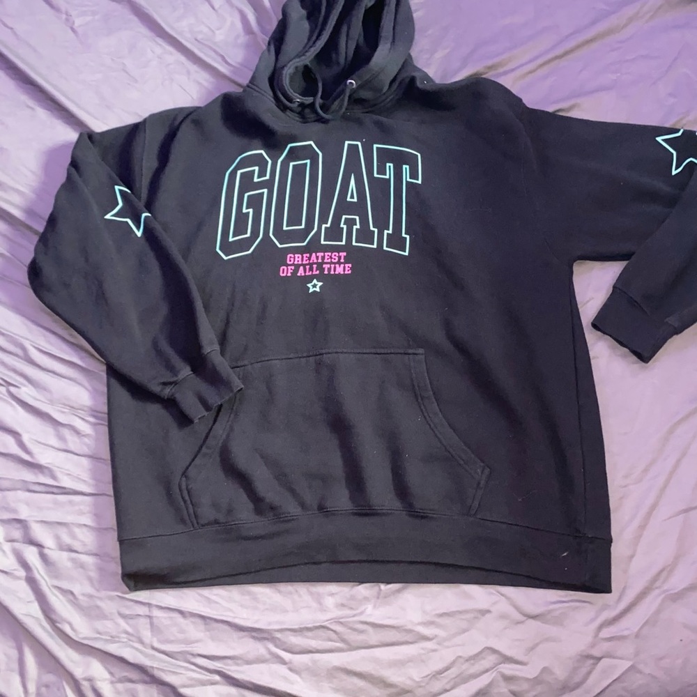 “GOAT” pullover hoodie